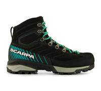 SCARPA Women's MESCALITO TREK GTX Trekking Stiefel dunkel anthrazit/tropisch grün - schwarz Größe EU: 39