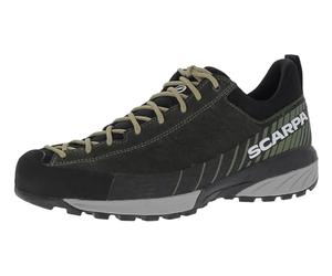 Scarpa Zustiegsschuhe Mescallito atmungsaktive und leicht Herren Klettersteigschuhe mit Wildleder Obermaterial und griffiger Laufsohle | Wanderschuhe Thyme Green/Forest EU 45