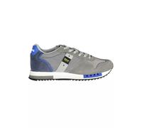 Scarpe Blauer Sneaker Queens in Suede/Tessuto Grey/blu royal US23BU05 S3QUEENS01 40