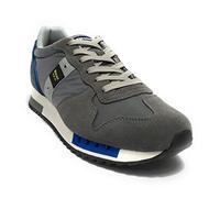 Scarpe Blauer Sneaker Queens in Suede/Tessuto Grey/blu royal US23BU05 S3QUEENS01 43