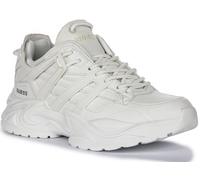 Scarpe donna Guess sneaker zeppa Belluna ecopelle white D25GU14 FLTBELLEL12 37