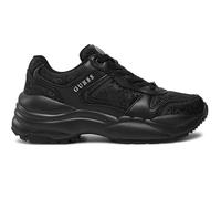 Scarpe donna Guess sneaker zeppa Samnie ecopelle/ tessuto embossed black DS25GU26 FLFSAMFAL12 37