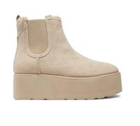 Scarpe donna Guess stivaletto Jilaine ecopelle scamosciata nude D25GU31 FLFJILFAL10 40