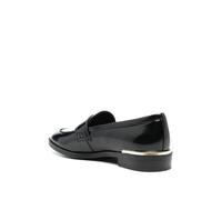 Scarpe donna mocassino Guess Kaine loafers nero vernice D25GU04 FLTKNIELE14 39