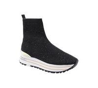 Scarpe donna sneaker calzino Liu-Jo Maxi Wonder strass knit 83 black D25LJ06 BF4071TX43722222 37