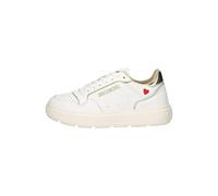 Scarpe Love Moschino sneaker in pelle bianco/ platino D25MO12 JA15144G1LJC210A 39