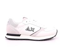 Scarpe Sun68 sneaker Girl's Big Ally solid nylon teen in pelle bianco panna ZS24SU18 Z34407T 39