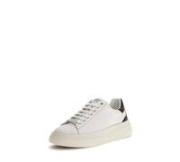 Scarpe uomo Guess sneaker Elba carryover in pelle white/ brown US24GU01 FMPVIBLEA12 40
