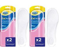 Sch Gel Activ Plant Zapato Plano (Packung mit 2)