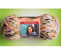 Schachenmayr 150 Gramm Jungle Special Edition Farbe 184 Jamaika Color Wolle 1 Knäul = 1 Loopschal/ Loop oder 1 Mütze