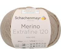 Schachenmayr 9807552-00108 Handstrickgarne, 100% Schurwolle, Sahara, OneSize
