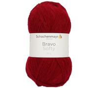 Schachenmayr 9807589-08222 Handstrickgarne, 100% Polyacryl, Weinrot, onesize