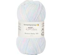 Schachenmayr Baby Smiles Bravo Baby 185 9801212-00183 pastell Handstrickgarn, Häkelgarn, Babygarn, 50 g, 6 x 12 x 6 cm
