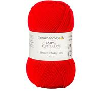 Schachenmayr Handstrickgarne Bravo Baby 185, 50G Rot