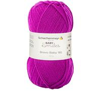 Schachenmayr Baby Smiles Bravo Baby 185 9801212-01037 fuchsia Handstrickgarn, Häkelgarn, Babygarn