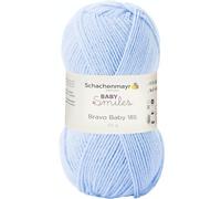 Schachenmayr Baby Smiles Bravo Baby 185 9801212-01054 hellblau Handstrickgarn, Häkelgarn, Babygarn