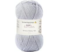 Schachenmayr Baby Smiles Bravo Baby 185 9801212-01090 grau Handstrickgarn, Häkelgarn, Babygarn