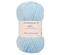 Schachenmayr Baby Smiles little soft & easy, 9807598-01056, Farbe:Babyblau, Handstrickgarne onesize