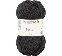 Schachenmayr Boston - Millifilli Garn - 98 - Anthrazit Meliert