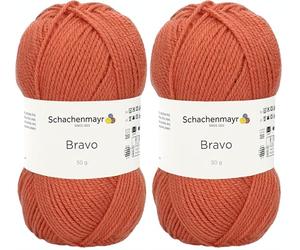 Schachenmayr Bravo 9801211-08027 lily Handstrickgarn, Häkelgarn (Packung mit 2)