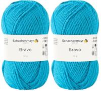 Schachenmayr Bravo 9801211-08192 kürbis Handstrickgarn, Häkelgarn (Packung mit 2)