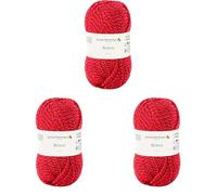 Schachenmayr Bravo 9801211-08378 meergrün Handstrickgarn, Häkelgarn (Packung mit 3)