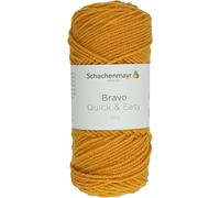 Schachenmayr Bravo Quick&Easy, 9807590-08028, Farbe: Goldmarie, 100g, Handstrickgarne