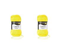 Schachenmayr Catania, 50G löwenzahn Handstrickgarne (Packung mit 2)