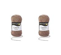 Schachenmayr Catania, 50G taupe Handstrickgarne (Packung mit 2)