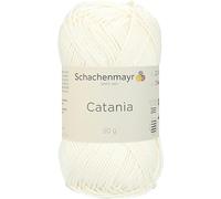 Schachenmayr Catania 9801210-00105 natur Handstrickgarn, Häkelgarn, Baumwolle