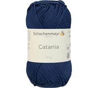 Schachenmayr Catania 9801210-00164 jeans Handstrickgarn, Häkelgarn, Baumwolle