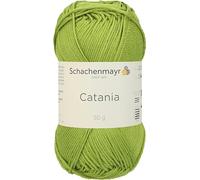 Schachenmayr Catania 9801210-00205 apfel Handstrickgarn, Häkelgarn, Baumwolle