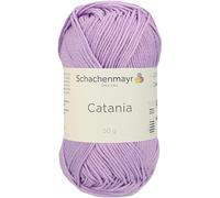 Schachenmayr Catania 9801210-00226 flieder Handstrickgarn, Häkelgarn, Baumwolle