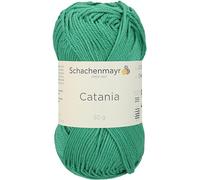 Schachenmayr Catania 9801210-00241 golfgrün Handstrickgarn, Häkelgarn, Baumwolle