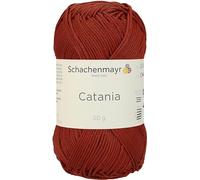 Schachenmayr Catania 9801210-00388 terracotta Handstrickgarn, Häkelgarn, Baumwolle