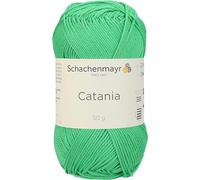 Schachenmayr Catania 9801210-00389 maigrün Handstrickgarn, Häkelgarn, Baumwolle