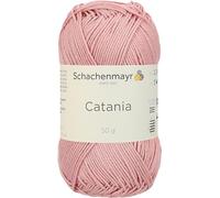 Schachenmayr Catania 9801210-00408 altrosa Handstrickgarn, Häkelgarn, Baumwolle