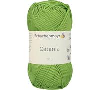 Schachenmayr Handstrickgarn Catania 9801210-00418 Baumwolle, Häkelgarn, Farbe Greenery