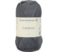 Schachenmayr Catania 9801210-00429 anthrazit Handstrickgarn, Häkelgarn, Baumwolle