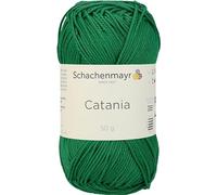 Schachenmayr Catania 9801210-00430 smaragd Handstrickgarn, Häkelgarn, Baumwolle