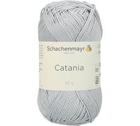 Schachenmayr Catania 9801210-00434 nebel Handstrickgarn, Häkelgarn, Baumwolle