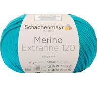Schachenmayr Handstrickgarne Merino Extrafine 120, 50G Pine, 10 x 10 x 7 cm, 9807552-00177