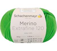 Schachenmayr Merino Extrafine 120, 50G wiesengrün Handstrickgarne