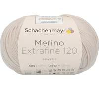 Schachenmayr Merino Extrafine 120 9807552-00103 leinen Handstrickgarn, Schurwolle