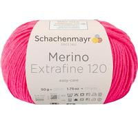 Schachenmayr Merino Extrafine 120 9807552-00139 azalee Handstrickgarn, Schurwolle