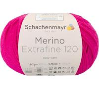 Schachenmayr Merino Extrafine 120 9807552-00140 kardinal Handstrickgarn, Schurwolle