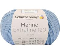 Schachenmayr Merino Extrafine 120, 9807552-00152, Farbe:Baby Blue, Handstrickgarne