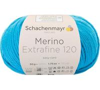 Schachenmayr Merino Extrafine 120 9807552-00168 capri Handstrickgarn, Schurwolle