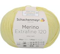 Schachenmayr Merino Extrafine 120, 9807552-01175, Farbe: Lemon, 50g, Handstrickgarne