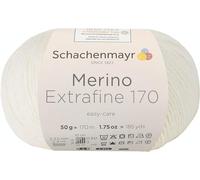 Schachenmayr Merino Extrafine 170 9807551-00002 natur Handstrickgarn, Schurwolle